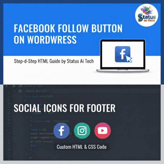 Add Facebook Follow Button WordPress