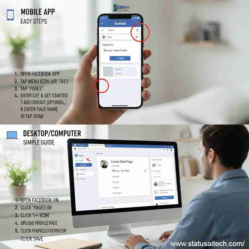 How To Create Facebook Page