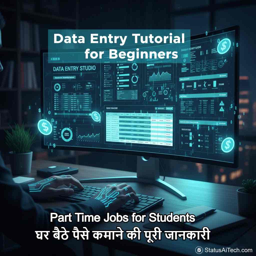 Data Entry Jobs Guide: घर बैठे पैसे कमाने की पूरी जानकारी! (2026)