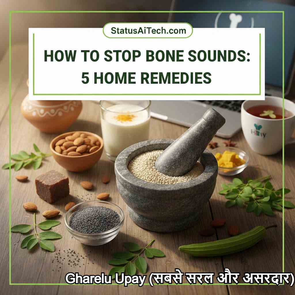 Ghutno Se Awaz Aane Ka ilaj