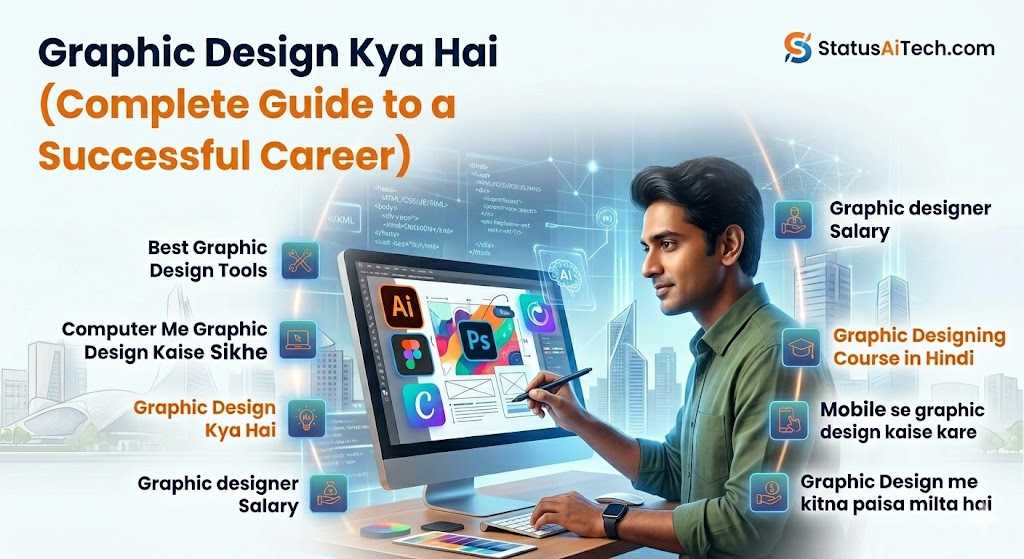 ​Graphic Design Kya Hai : एक प्रोफेशनल डिज़ाइनर बनने की पूरी गाइड