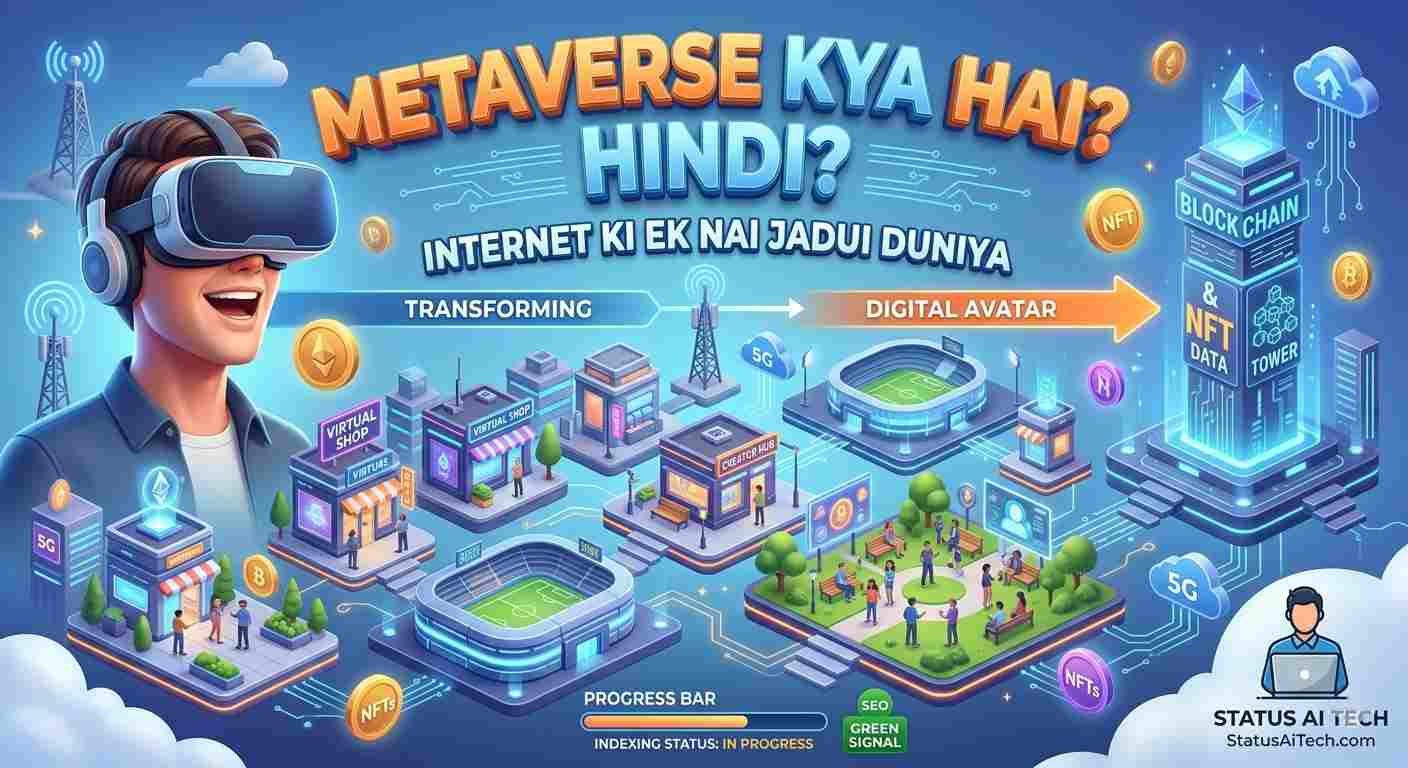 Metaverse Kya Hai Hindi: मेटावर्स की पूरी जानकारी और भविष्य ।