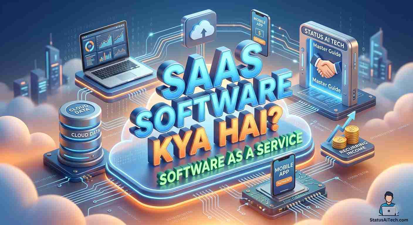 SaaS Software Kya Hai? (Software as a Service) - पूरी जानकारी