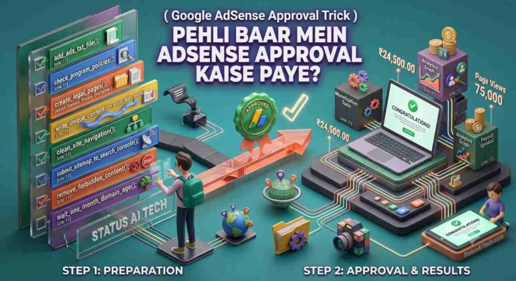 Google AdSense Approval Trick