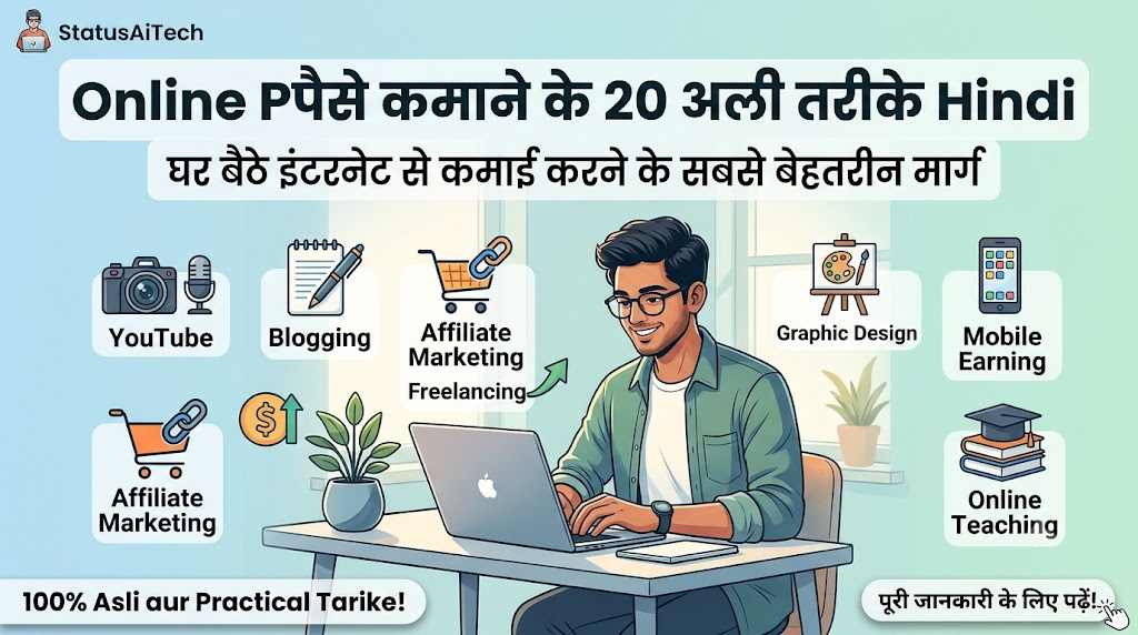 Online Paise Kamane Ke 20 Asli Tarike
